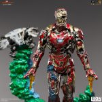 160 PRE-ORDER Spider Man Far From Home Iron Man Illusion Deluxe Art Scale 1’10 Iron Studios (10)