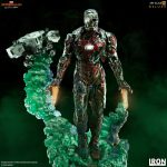 160 PRE-ORDER Spider Man Far From Home Iron Man Illusion Deluxe Art Scale 1’10 Iron Studios (3)