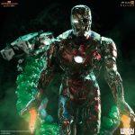 160 PRE-ORDER Spider Man Far From Home Iron Man Illusion Deluxe Art Scale 1’10 Iron Studios (4)