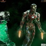 160 PRE-ORDER Spider Man Far From Home Iron Man Illusion Deluxe Art Scale 1’10 Iron Studios (5)