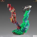 160 PRE-ORDER Spider Man Far From Home Iron Man Illusion Deluxe Art Scale 1’10 Iron Studios (7)