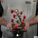 166 PRE-ORDER IT Chapter Two Pennywise Deluxe Art Scale 1’10 Iron Studios (6)
