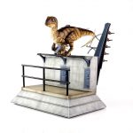 179 PRE-ORDER JURASSIC PARK Breakout Raptor Statue Chronicle Collectibles (6)