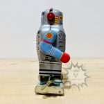F0020 Pre-owned item C Box B Sparky Robot Sparky Robot Wind-Up gray ICHIKO (3)