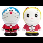 FRA0001 NEW Doraemon Variarts Doraemon 031-032 Christmas 2 Figure Set Run`a (3)