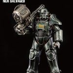 207 PRE-ORDER Fallout T-45 NCR Salvaged Power Armor 1’6 Scale threeZero X Bethesda (12)