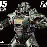 207 PRE-ORDER Fallout T-45 NCR Salvaged Power Armor 1’6 Scale threeZero X Bethesda (13)