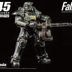 207 PRE-ORDER Fallout T-45 NCR Salvaged Power Armor 1’6 Scale threeZero X Bethesda (15)