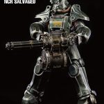 207 PRE-ORDER Fallout T-45 NCR Salvaged Power Armor 1’6 Scale threeZero X Bethesda (16)