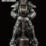 207 PRE-ORDER Fallout T-45 NCR Salvaged Power Armor 1’6 Scale threeZero X Bethesda (17)