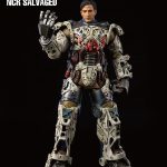 207 PRE-ORDER Fallout T-45 NCR Salvaged Power Armor 1’6 Scale threeZero X Bethesda (18)