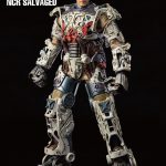 207 PRE-ORDER Fallout T-45 NCR Salvaged Power Armor 1’6 Scale threeZero X Bethesda (19)