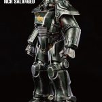 207 PRE-ORDER Fallout T-45 NCR Salvaged Power Armor 1’6 Scale threeZero X Bethesda (4)