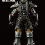 207 PRE-ORDER Fallout T-45 NCR Salvaged Power Armor 1’6 Scale threeZero X Bethesda (7)