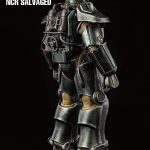 207 PRE-ORDER Fallout T-45 NCR Salvaged Power Armor 1’6 Scale threeZero X Bethesda (8)