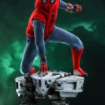 HT0077 NEW SPIDER-MAN FAR FROM HOME SPIDER-MAN (HOMEMADE SUIT VERSION) 1’6TH SCALE MMS552 Hot Toys (8)