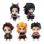 J5 PRE-ORDER Demon Slayer Kimetsu no Yaiba Tanjiro and Hashira Mascot Set A+B MegaHouse (1)