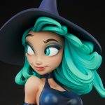 231 PRE-ORDER Pumpkin Witch Statue Sideshow (18)