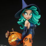 231 PRE-ORDER Pumpkin Witch Statue Sideshow (19)