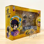 FMH0026 NEW Naruto Petit Chara Land Naruto Shippuden Fujin Naruto Uzumaki & Raijin Sasuke Uchiha se (3)
