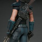 256P PRE-ORDER Star Wars Cara Dune Premium Format Figure Sideshow (11)