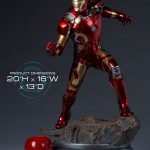 260P PRE-ORDER Marvel Iron Man Mark XLIII Maquette Sideshow (5)