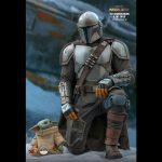 268P PRE-ORDER STAR WARS THE MANDALORIAN THE MANDALORIAN & THE CHILD 1’4 SCALE QS016 HOT TOYS (3)