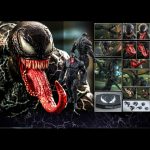 271P PRE-ORDER VENOM 1’6 SCALE MMS590 HOT TOYS (1)