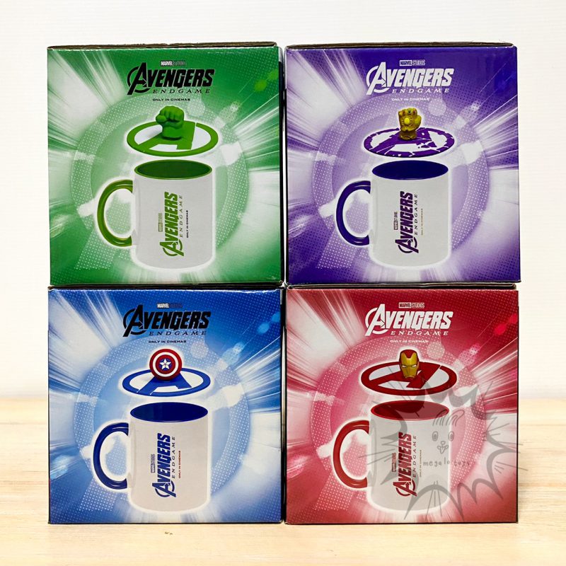 NEW Marvel Mug Avengers Iron man Captain America Hulk Thanos set 4