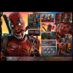 276P PRE-ORDER MARVEL ZOMBIES ZOMBIE DEADPOOL 1’6TH SCALE CMS06 HOT TOYS (1)
