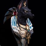 282P PRE-ORDER Anubis Life Size Bust ECC Elite Creature Collectibles (8)