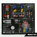 F0114 NEW Power Raider Power Raider 5 in 1 BLACK SEED TOYS (2)