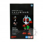 FBD0033 NEW Kamen Rider nanoblock Masked Rider 2 & New Cyclone Bandai (2)