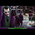 HT0019 NEW BATMAN THE DARK KNIGHT THE JOKER 1’4TH SCALE COLLECTIBLE QS010 Hot Toys (1)