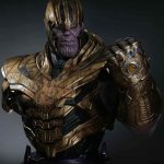 308P PRE-ORDER Avengers Endgame Thanos Life-size Bust Queen Studios (3)