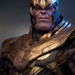 308P PRE-ORDER Avengers Endgame Thanos Life-size Bust Queen Studios (4)
