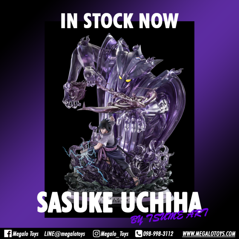 New Naruto Sasuke Uchiha Summon Of Susanoo Tsume Art Hqs Megalotoys