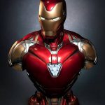 354P PRE-ORDER Iron Man Mark 85 1’1 Life-size Bust Queen Studios (3)
