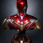 354P PRE-ORDER Iron Man Mark 85 1’1 Life-size Bust Queen Studios (6)