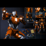 HT0022 (PRE-OWNED Box A item A) IRON MAN 3 PEACEMAKER MARK XXXVI 1’6TH SCALE COLLECTIBLE MMS258 Hot Toys (1)