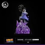 390P PRE-ORDER NARUTO SHIPPUDEN SASUKE 4TH WAR IKIGAI 1’6 TSUME ART (5)