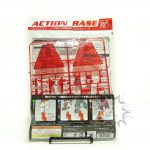 FBD0148 NEW GUNDAM Action Base 2 Sparkle Clear Red Bandai (1)
