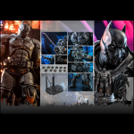 410P PRE-ORDER BATMAN ARKHAM ORIGINS BATMAN XE SUIT 1’6TH SCALE VGM52 HOT TOYS (1)