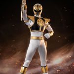 426P PRE-ORDER Mighty Morphin Power Rangers White Ranger 1’6 ThreeZero X Power Rangers ThreeZero X HASBRO (3)
