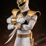 426P PRE-ORDER Mighty Morphin Power Rangers White Ranger 1’6 ThreeZero X Power Rangers ThreeZero X HASBRO (4)