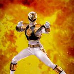 426P PRE-ORDER Mighty Morphin Power Rangers White Ranger 1’6 ThreeZero X Power Rangers ThreeZero X HASBRO (8)
