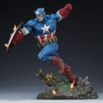 430P PRE-ORDER Marvel Captain America Premium Format Figure Sideshow (3)