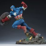 430P PRE-ORDER Marvel Captain America Premium Format Figure Sideshow (4)