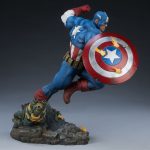 430P PRE-ORDER Marvel Captain America Premium Format Figure Sideshow (6)