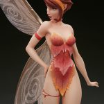 431P PRE-ORDER Tinkerbell Fall Variant Statue Sideshow (11)